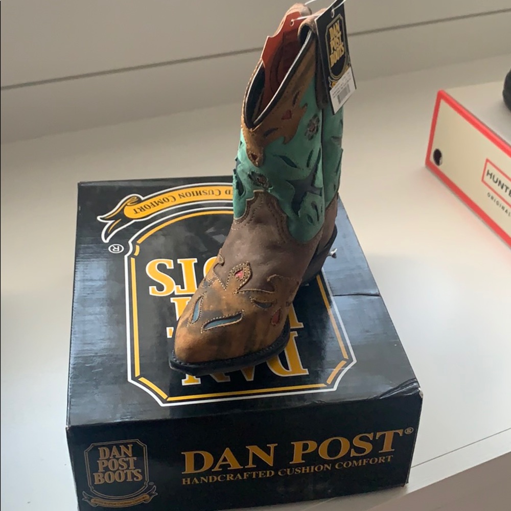 Kids Dan Post cowboy boots